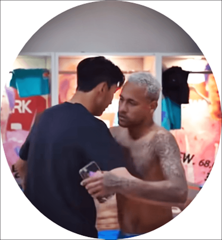 포옹하는-네이마르와-손흥민
