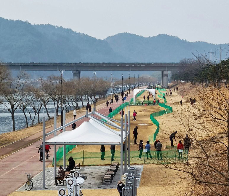 경상남도 진주시 평거파크골프장 소개