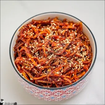 진미 오징어채 고추장 볶음요리 밑반찬 레시피_11