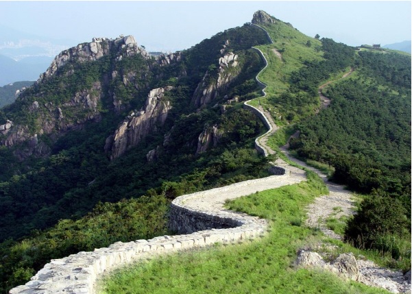 부산 금정산 전경