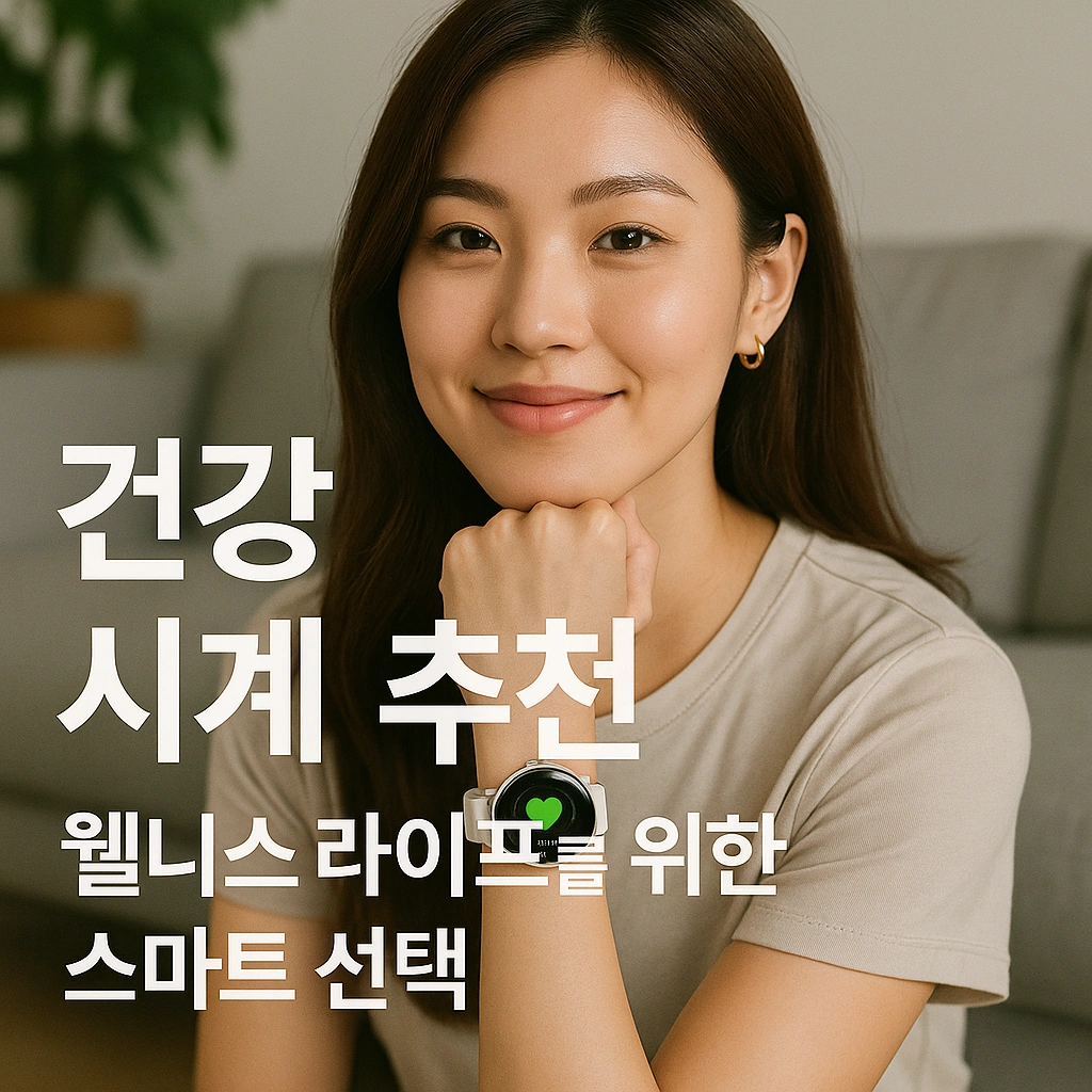 건강 시계 추천 - 웰니스 라이프를 위한 스마트 선택