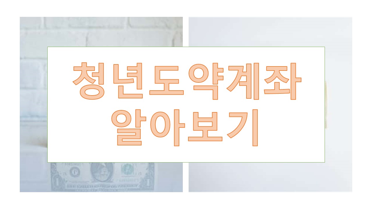 청년도약계좌 조건, 가입, 만기(국민은행, 기업은행, 신한은행 등)