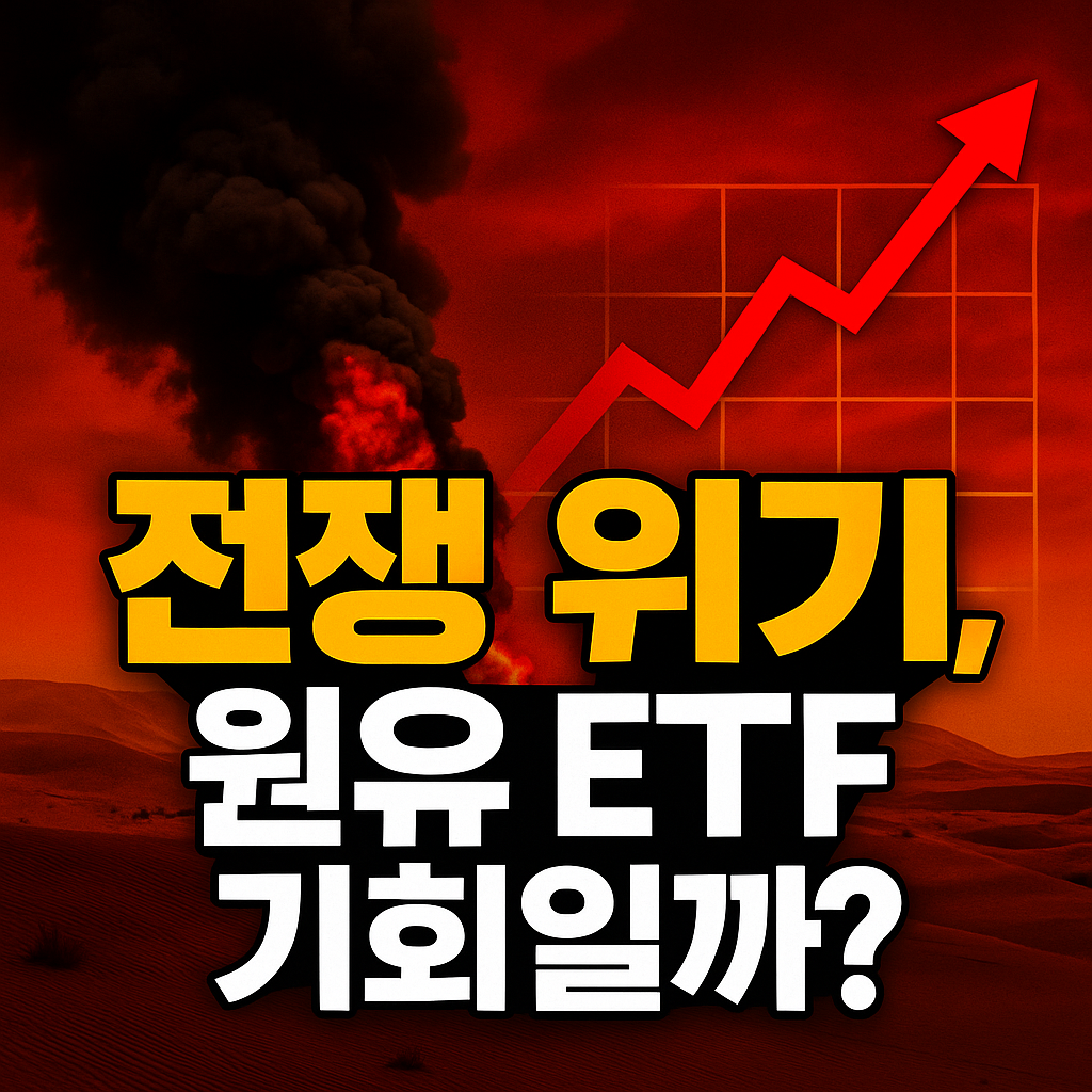 ⚔️ 이스라엘-이란 충돌, "중동 리스크와 원유 ETF, 투자 전략은?"