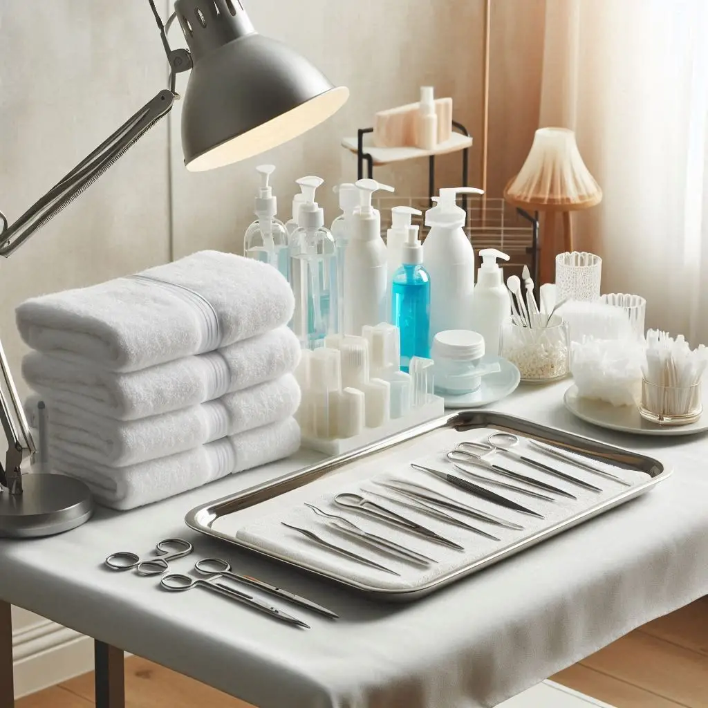 피부,체형관리 샵 배경