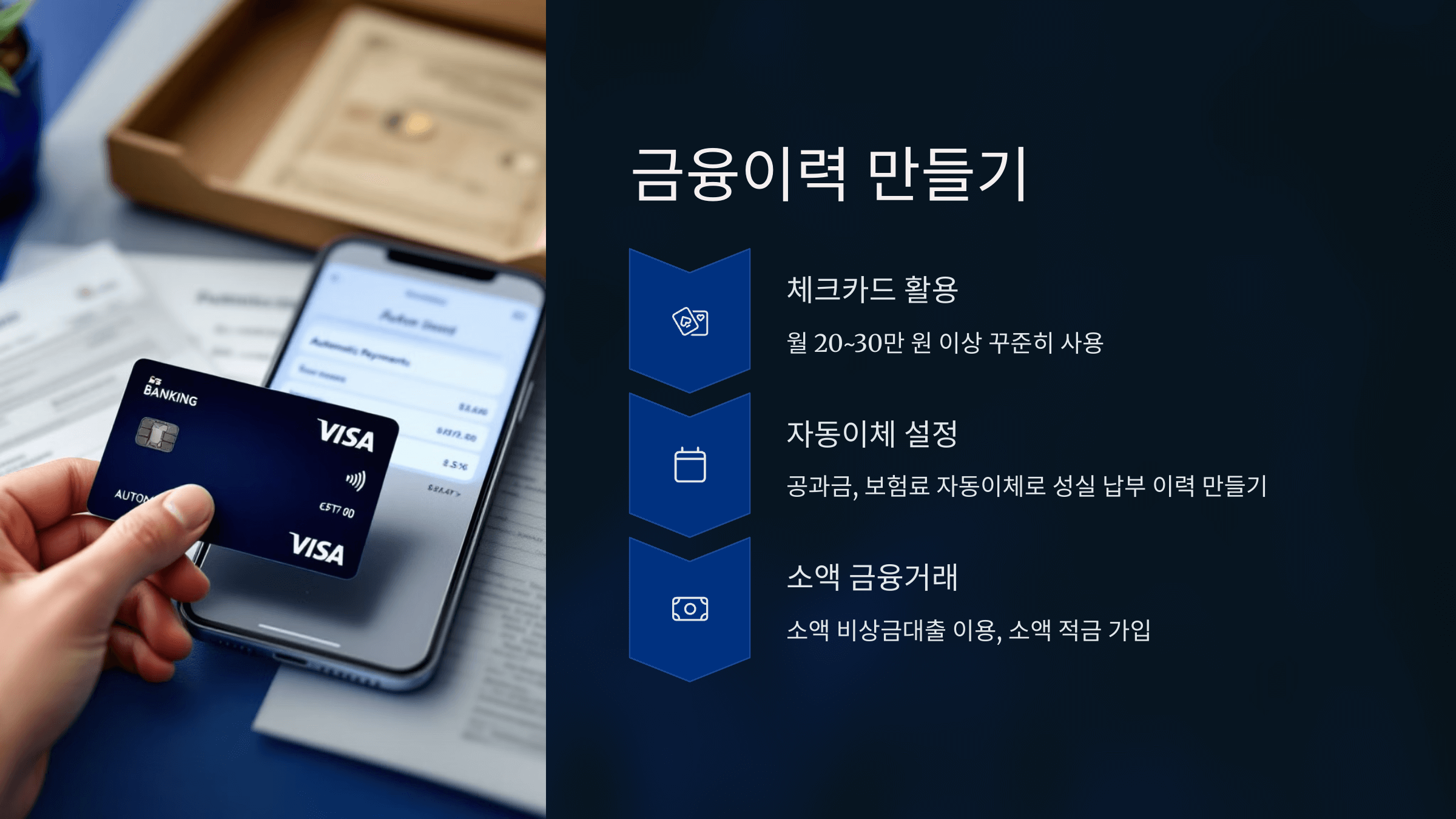 금융이력만들기