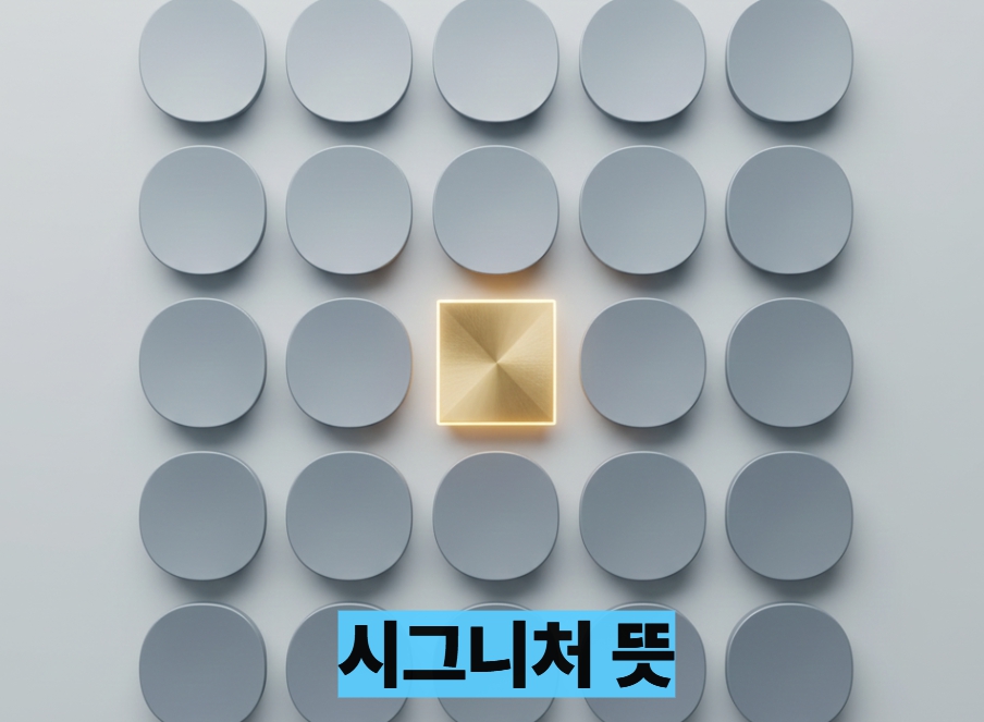 시그니처 뜻
