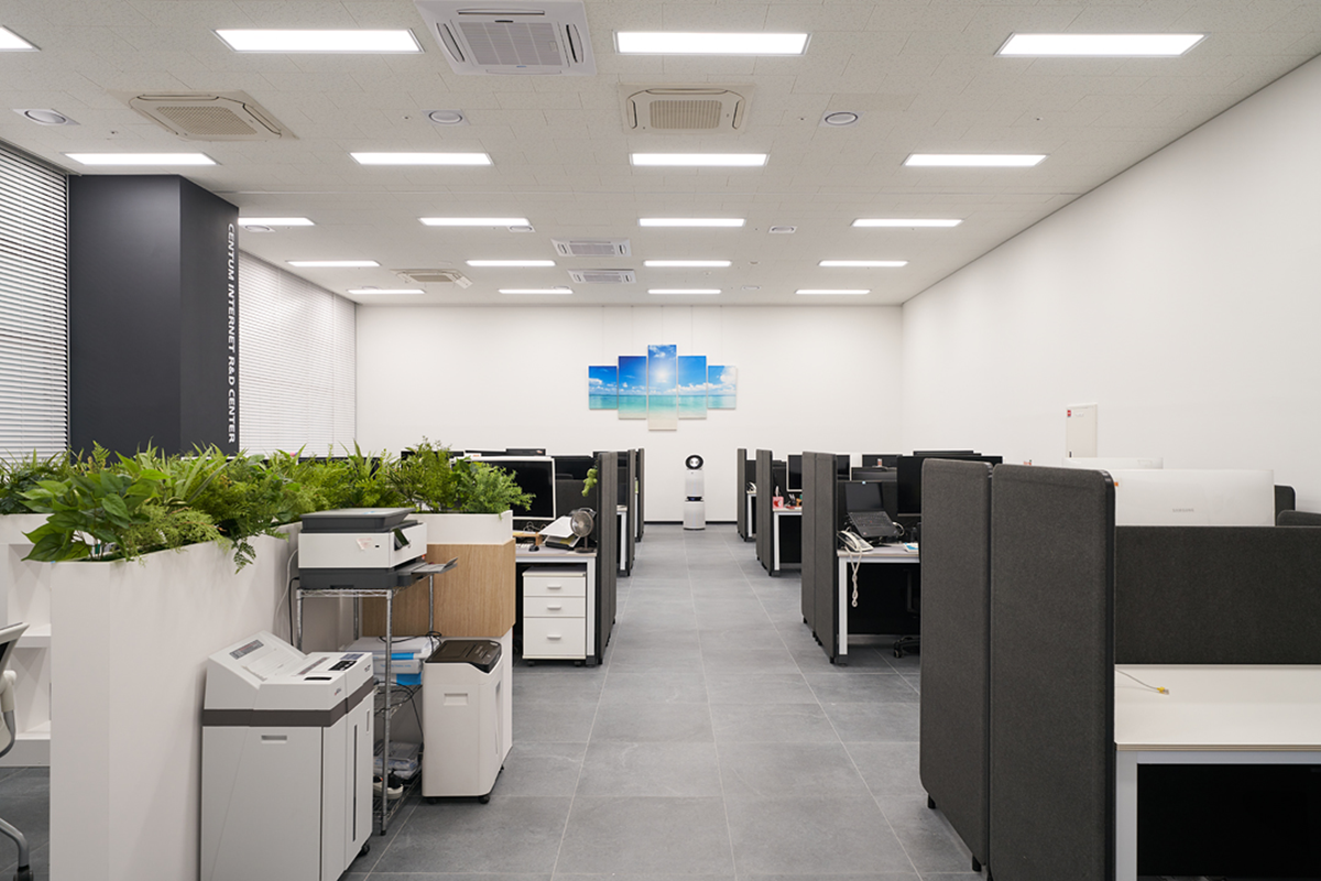 게임회사사무실인테리어