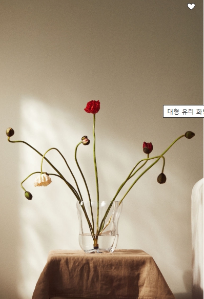 가성비 인테리어 꽃병 (H&M home)