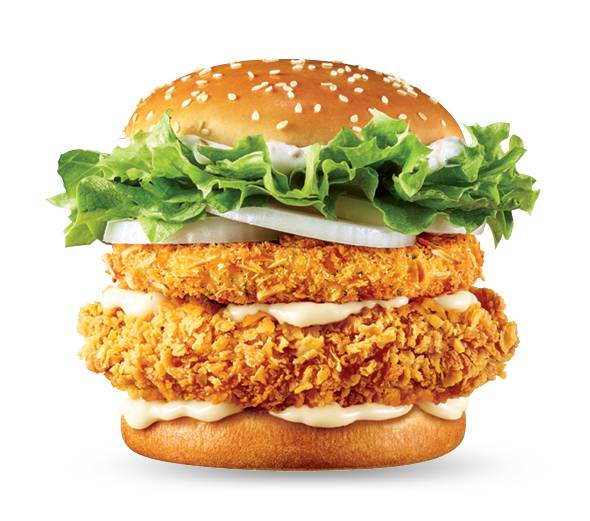 맘스터치 쉬림프싸이플렉스버거