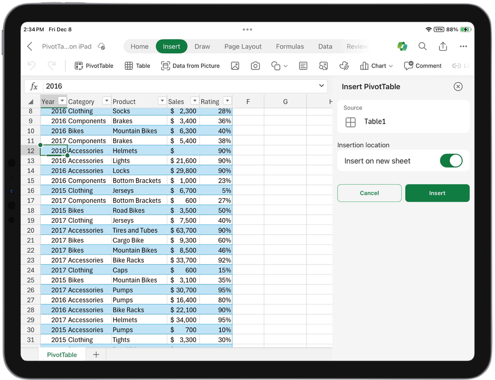 출처 -Excel Blog 공식 사이트