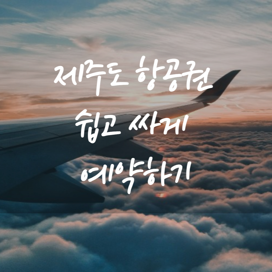 제주도항공권예매