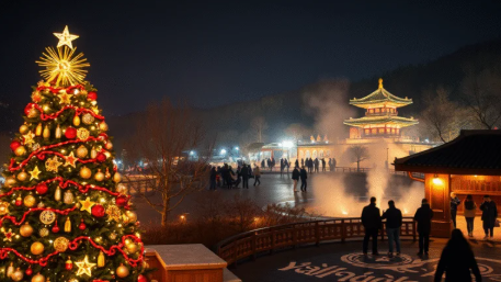 크리스마스 축제 관련 이미지