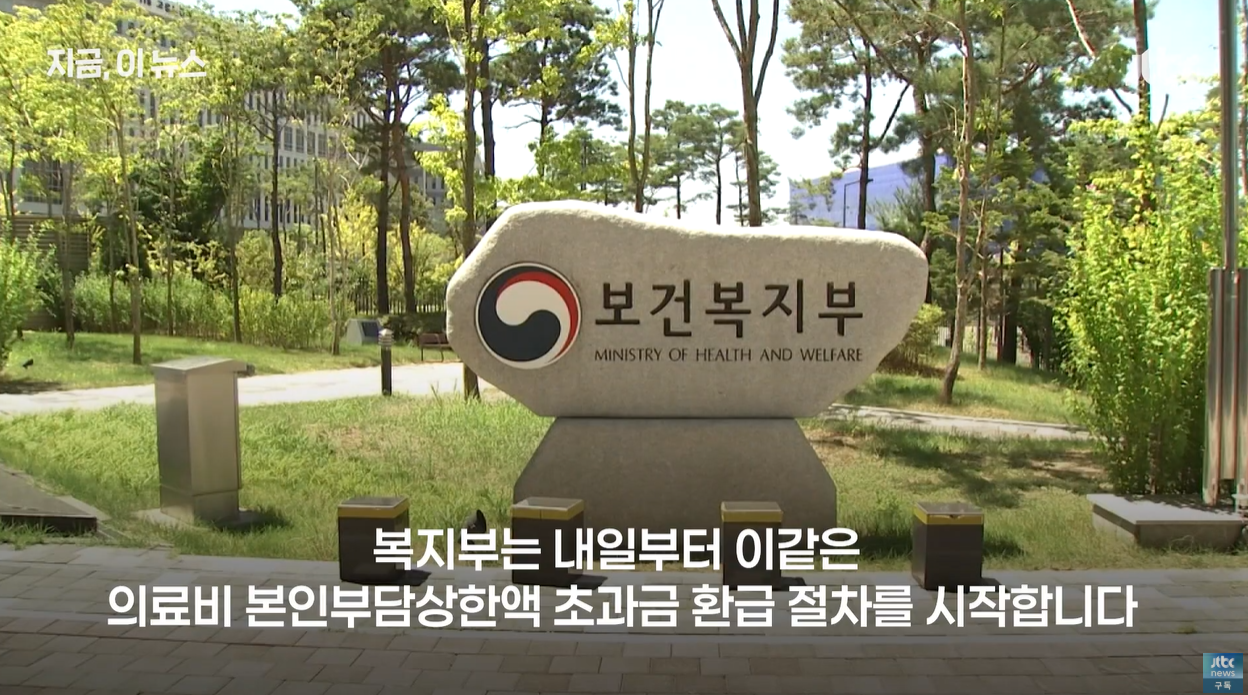 보건복지부 국민건강보험 본인부담상한액 환급시작 의료비환급 정부지원금 건강보험공단