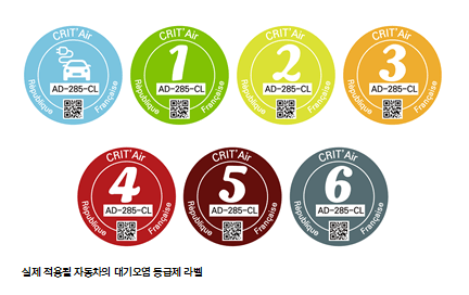 자동차배출가스등급제 누리집 홈페이지