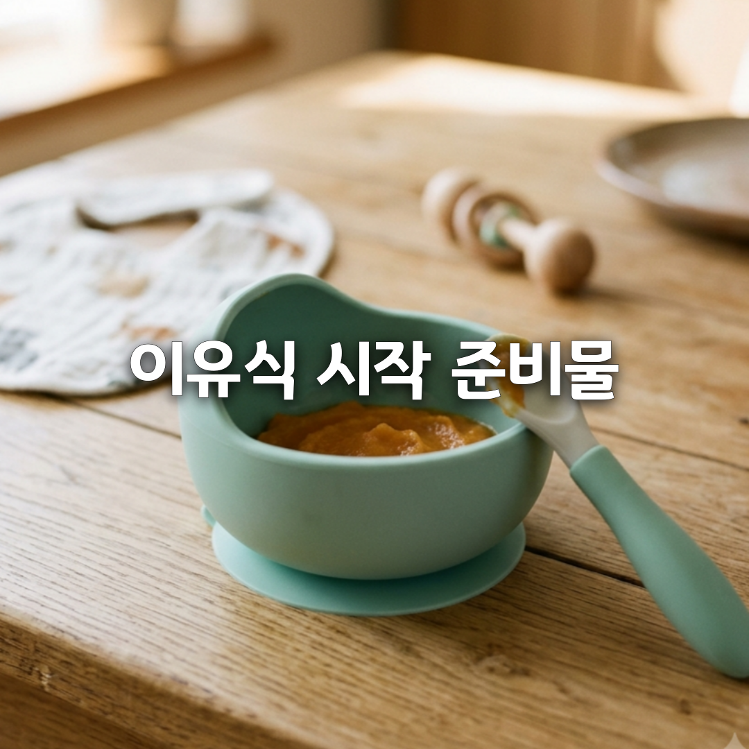 이유식 시작 준비물 완벽 가이드🥄 꼭 필요한 것만 모았어요
