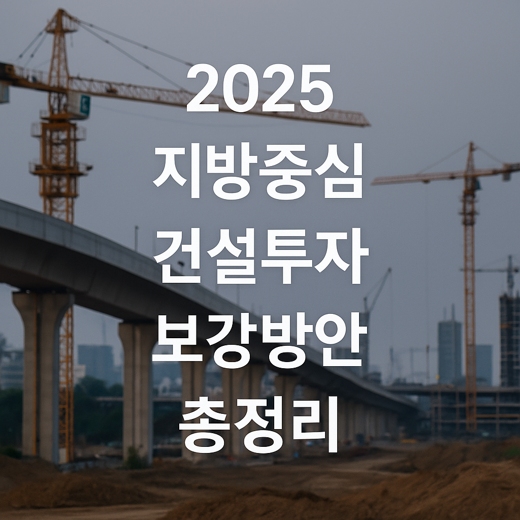 2025 건설투자 보강방안