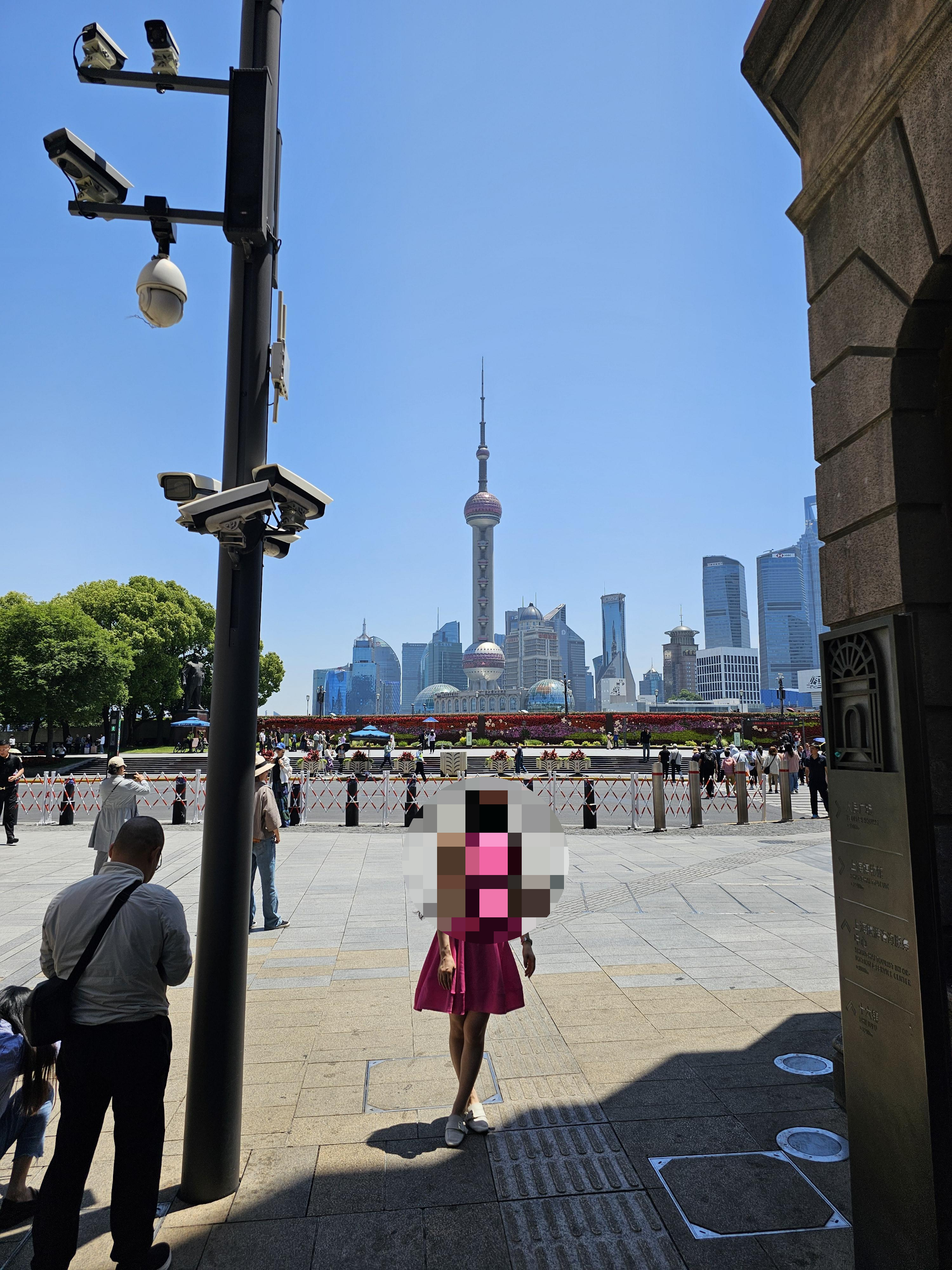 낮에 보는 와이탄