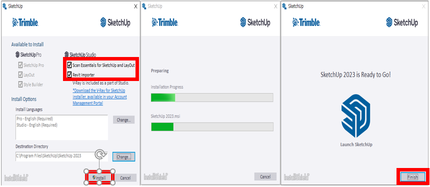 스케치업 설치방법