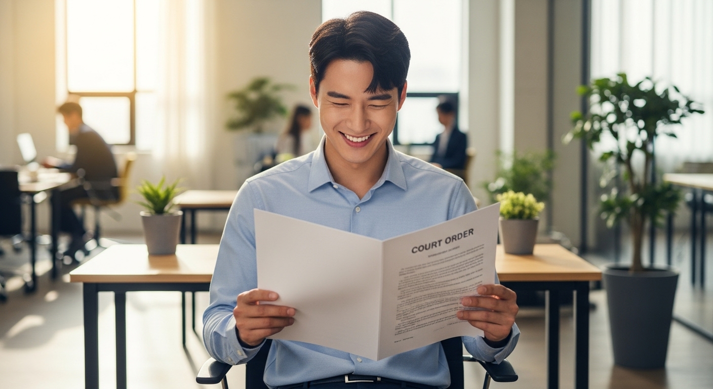 법원에 중지명령 신청하는 절차