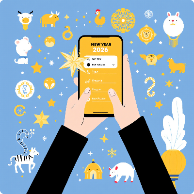 2026년 신년운세 무료 이미지