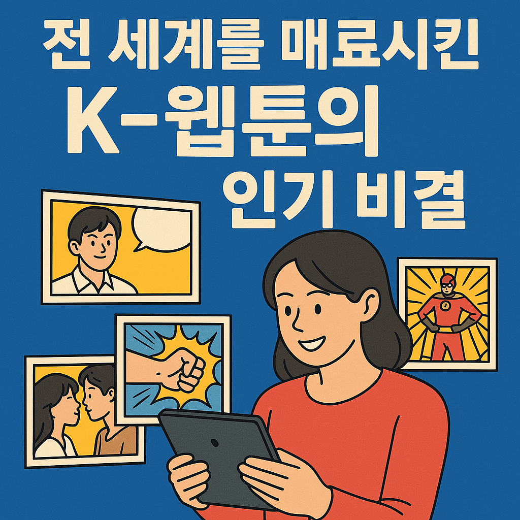 전 세계를 매료시킨 K-웹툰의 인기 비결