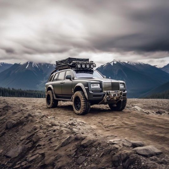 초호화 럭셔리 오프로더(?) 롤스로이스 컬리넌 등장