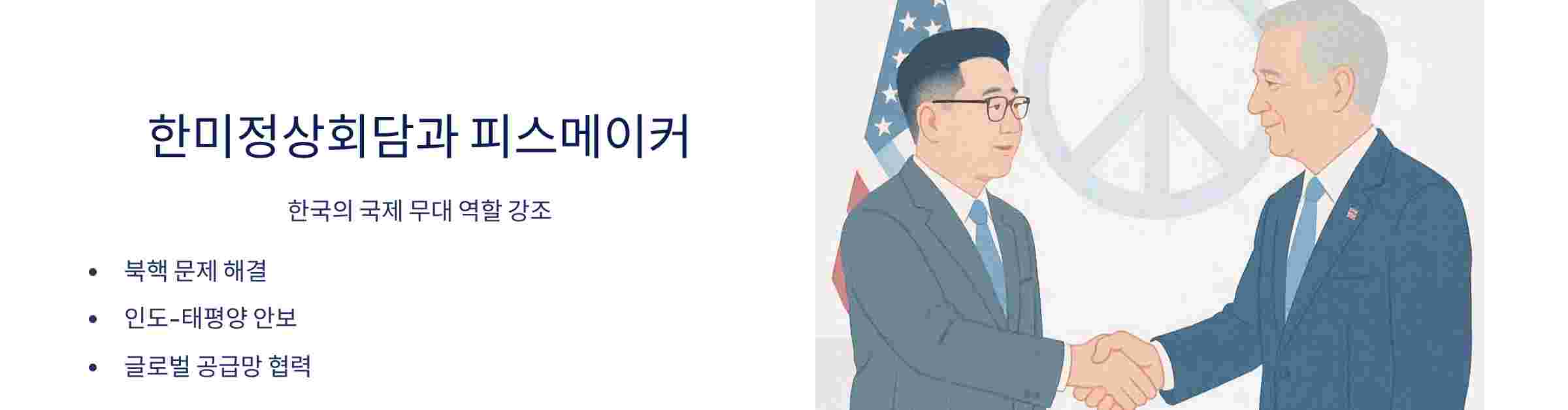 한일정상회담-피스메이커
