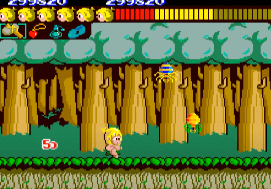 고전게임 원더보이(Wonderboy)