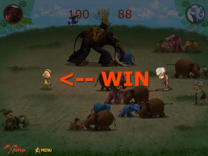 칸-쿠웨이-키즈워-플래시게임-종료-화면