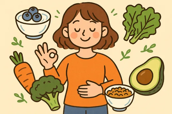 순한 재료의 과민성대장증후군 음식