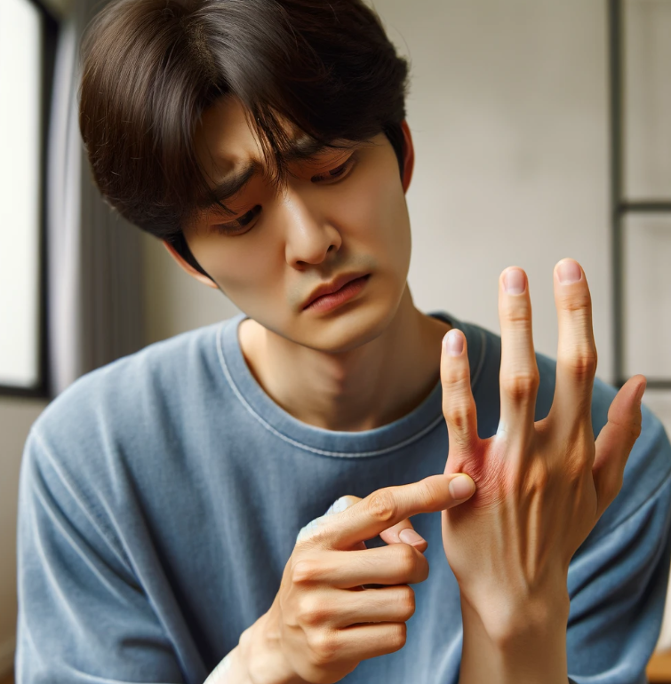 방아쇠수지 증후군 2