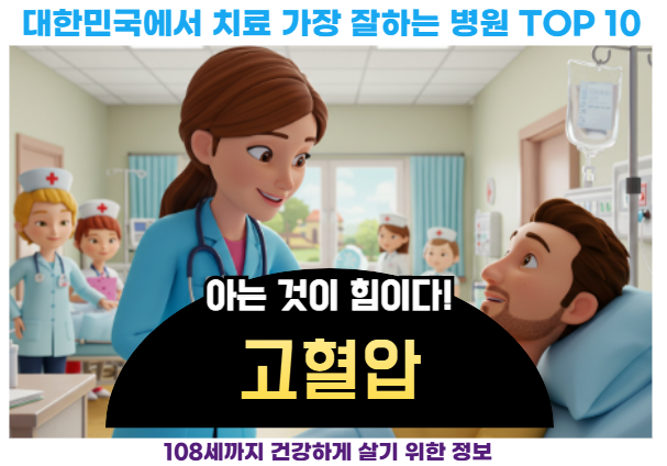대한민국에서 고혈압 치료 가장 잘하는 병원 TOP10, 질병코드