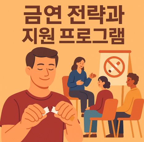 중년 금연 전략과 지원 프로그램