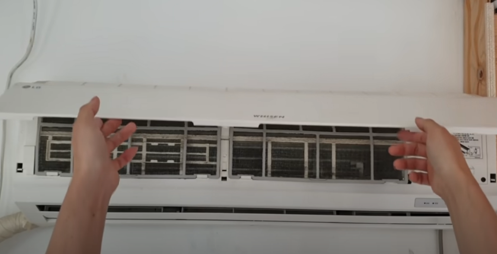  벽걸이 에어컨 청소방법 