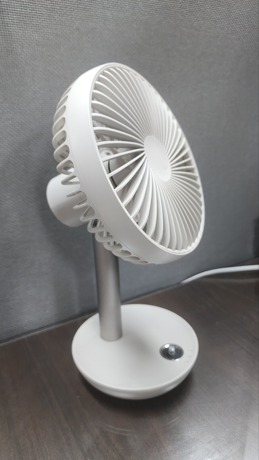 루메나 탁상용 무선 선풍기 상하 각도