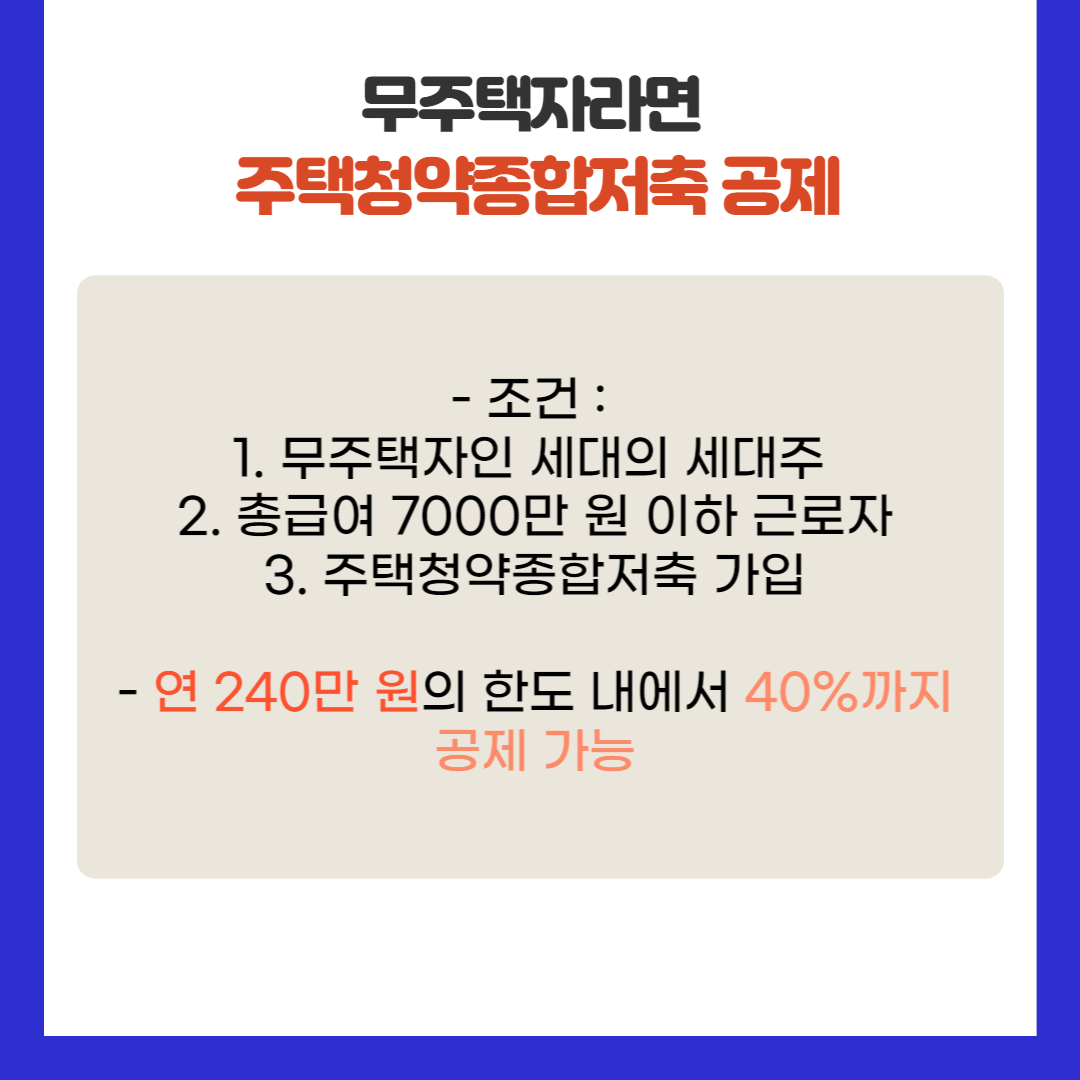 연말정산 팁(카드&#44; 월세&#44; 주택청약 공제)