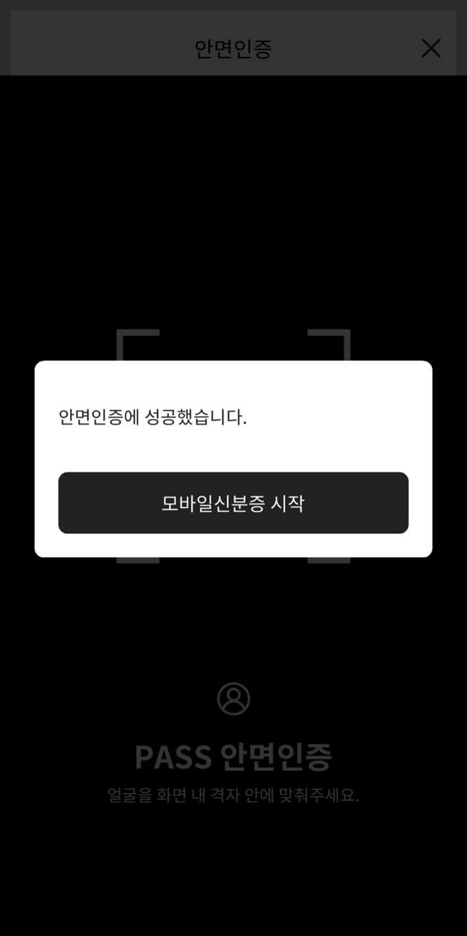 패스 모바일 운전면허증 발급 및 효력