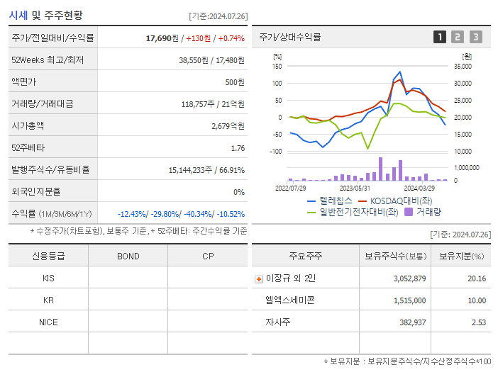 텔레칩스_기업개요