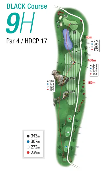블랙 코스 9 Hole