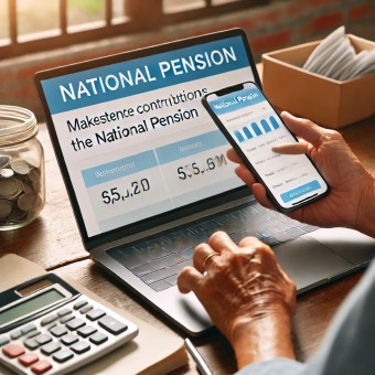 국민연금 수령 나이표 확인