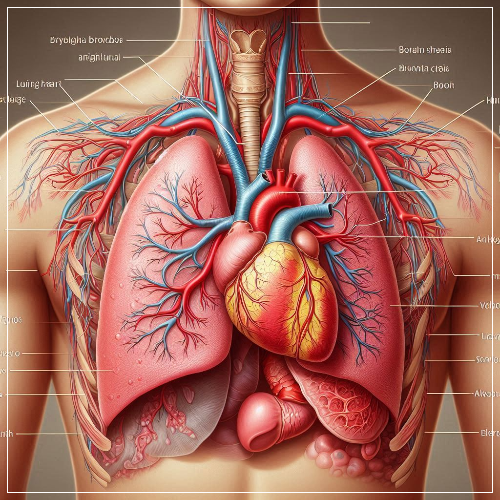 폐동맥과 심장의 구조