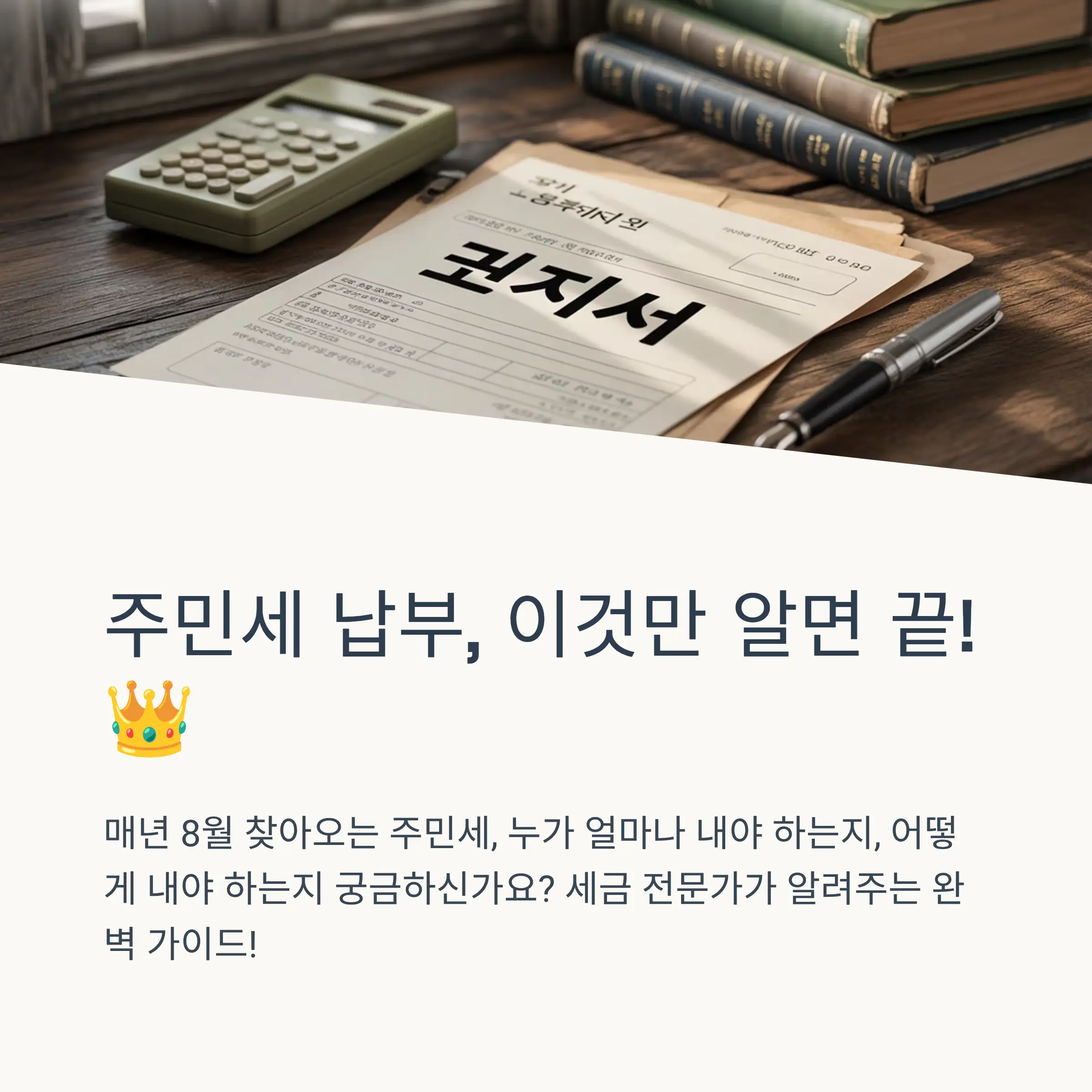 주민세란 무엇인가요?