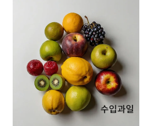 수입과일 사진