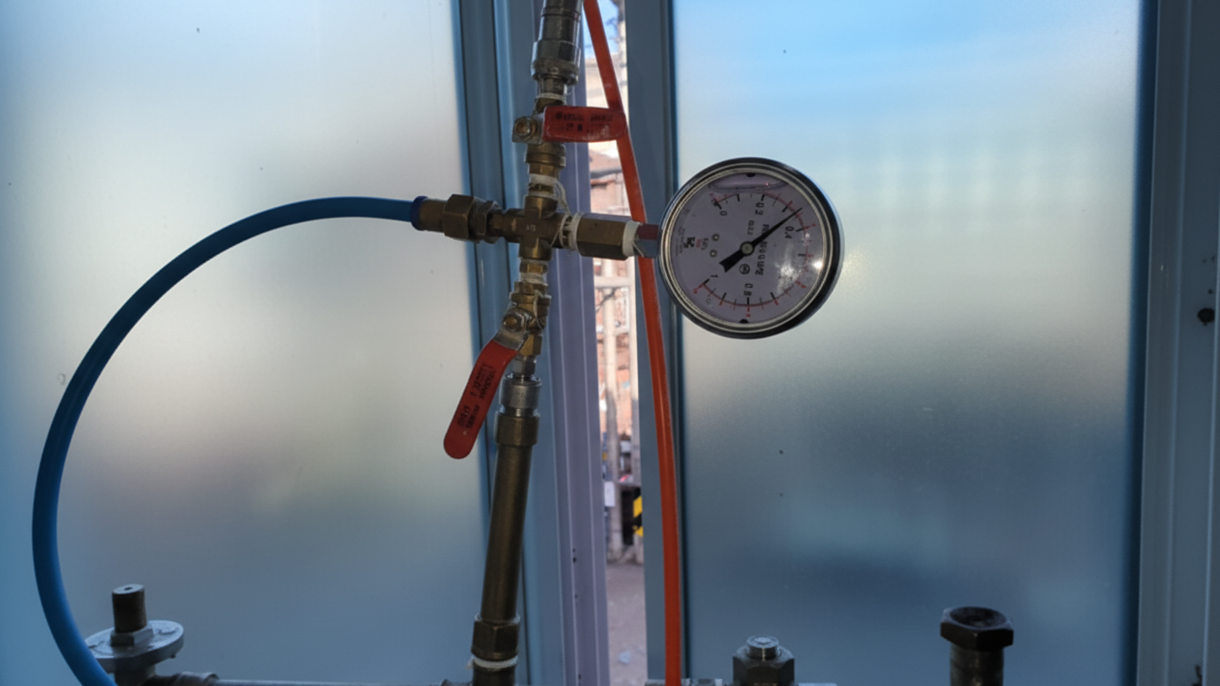 압력 검사 확인