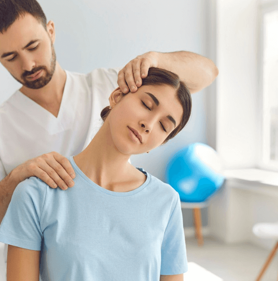 심신 관리 중인 여성