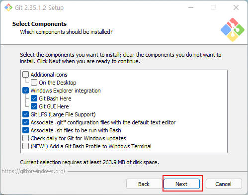 git 다운로드 및 설치하기