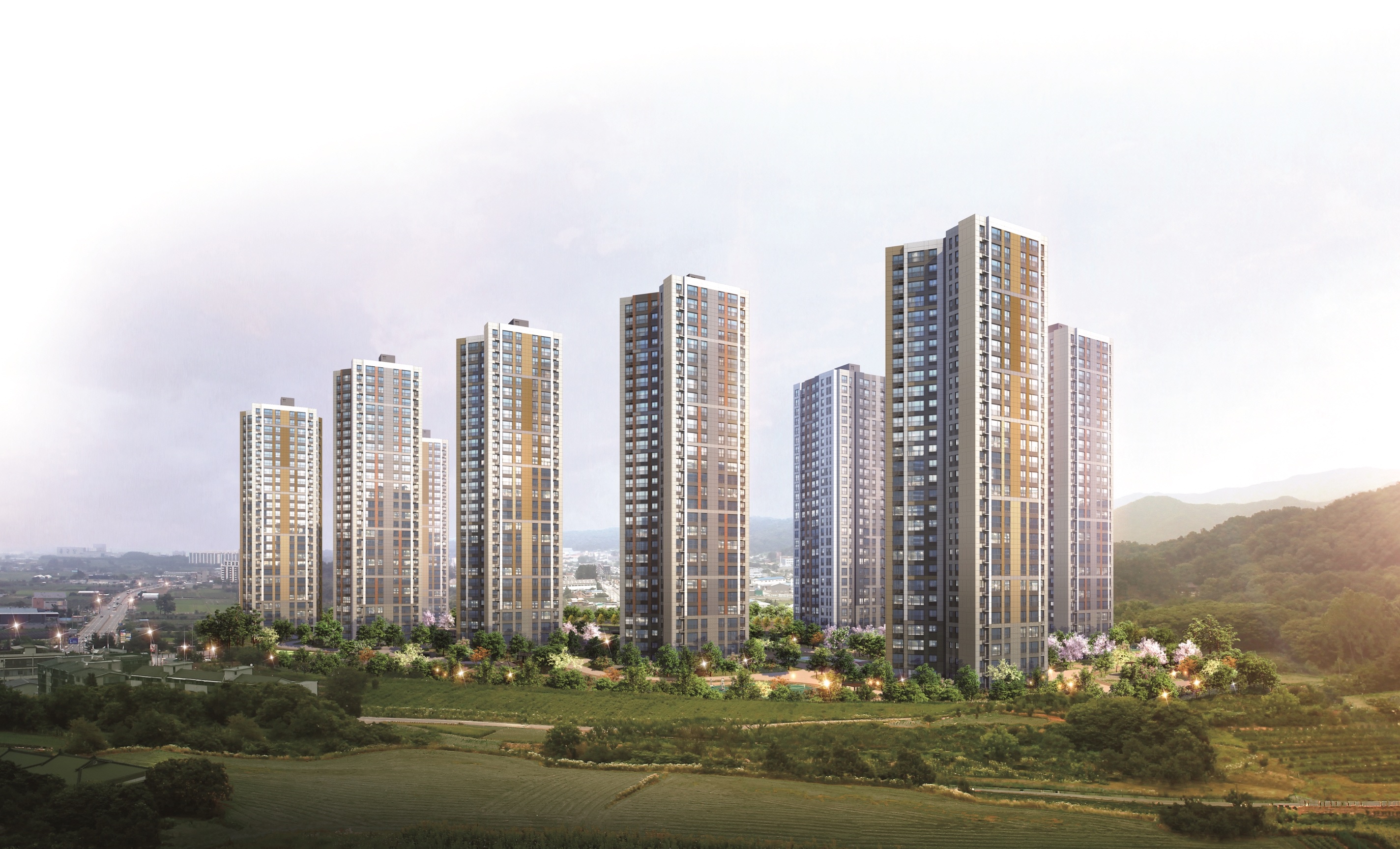 북천안자이 포레스트(2차) 전경