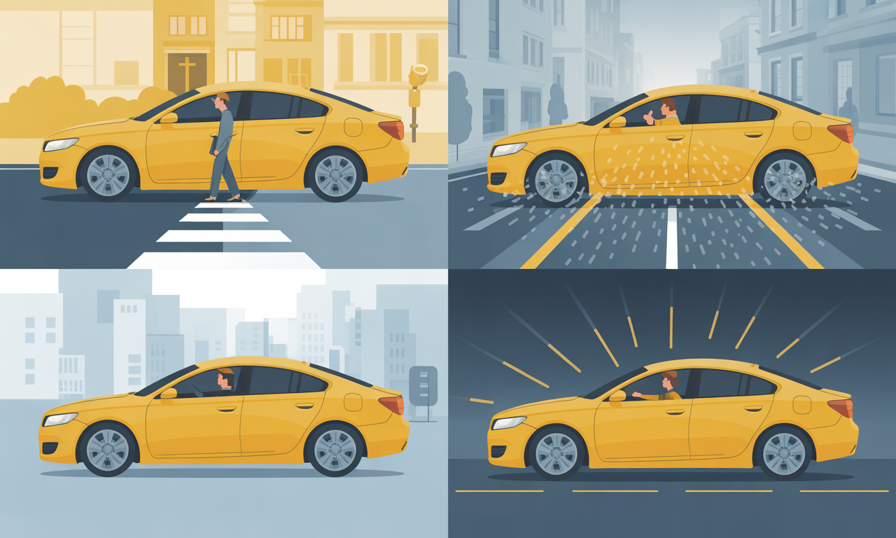 방어 운전의 대응하는 능력