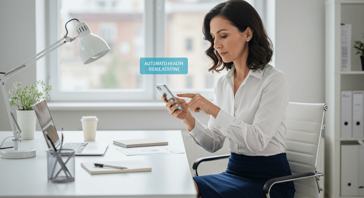 2025년 직장인을 위한 건강 루틴 자동화 앱