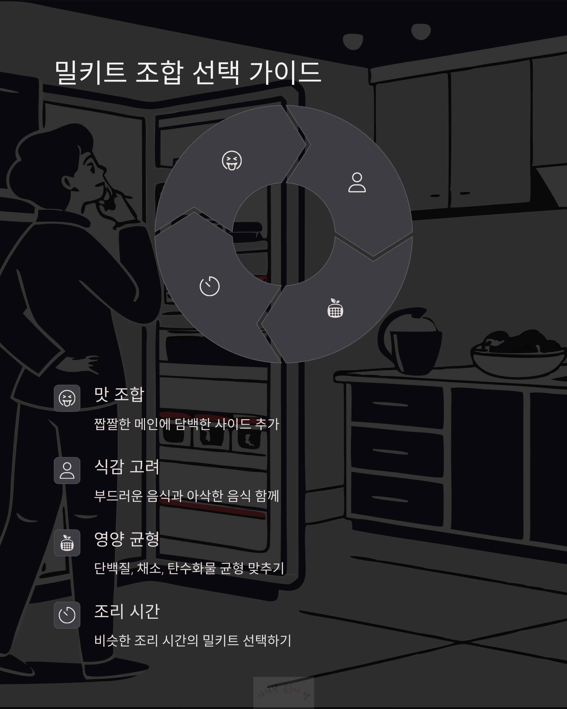 밀키트 조합 선택 가이드